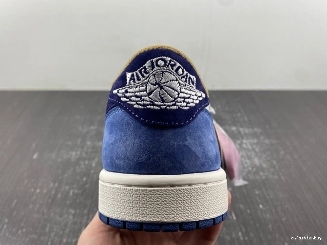 TRAVIS SCOTT JORDAN 1 DM7866-808 CUSTOM AIR X 0806